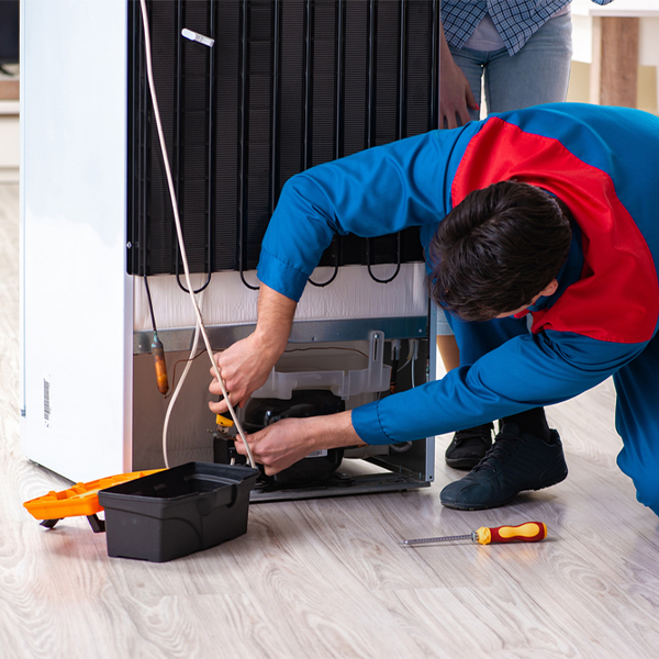 how much do you charge for refrigerator repair services in Dillsboro